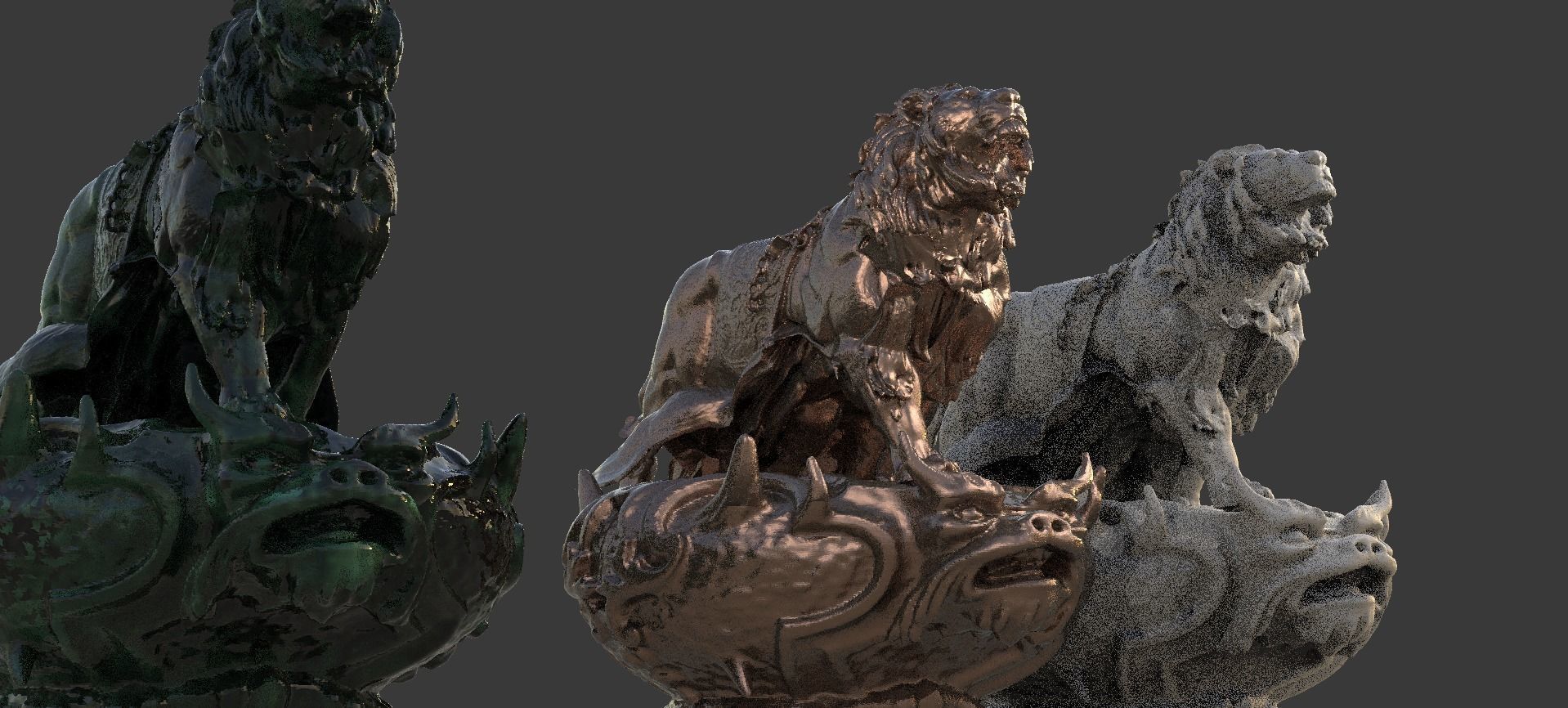 Great lion Aslan 1 3D model_1