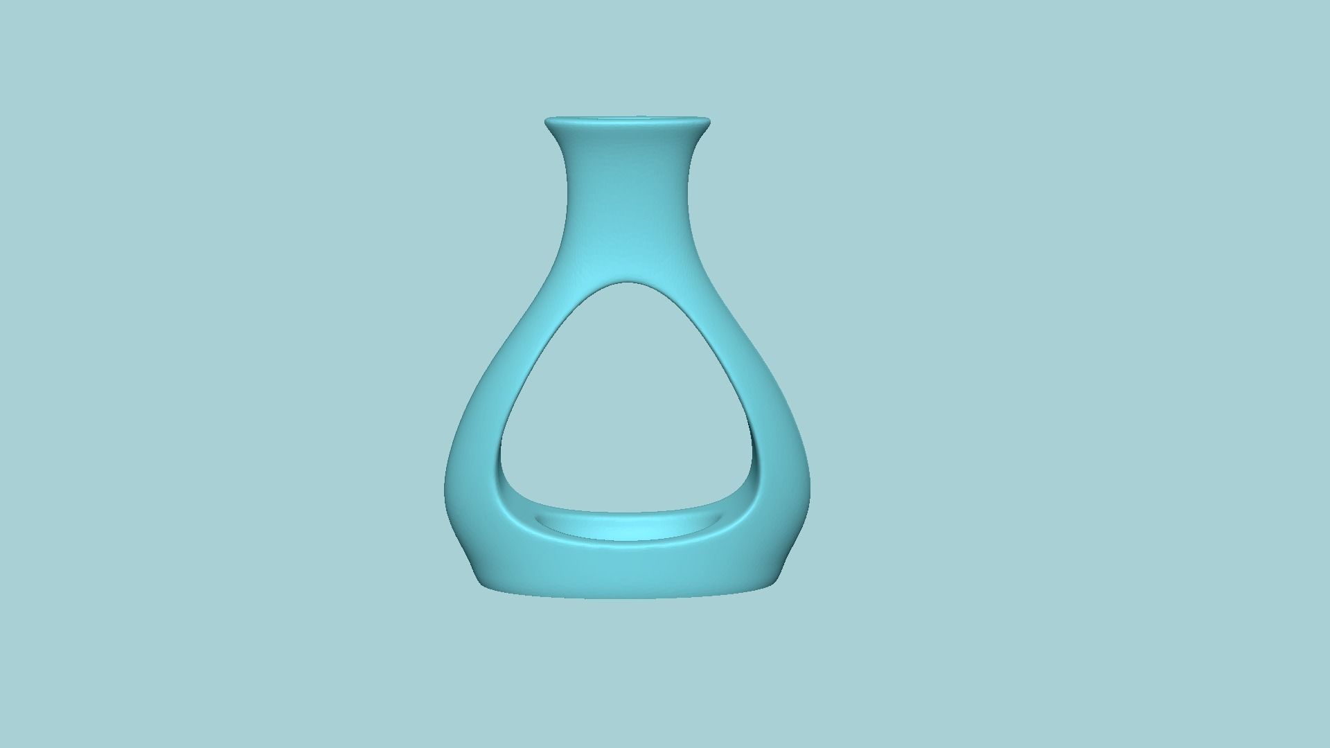 Empty Vases 01 - Modern Plant Vase - STL Printable 3D print model_13