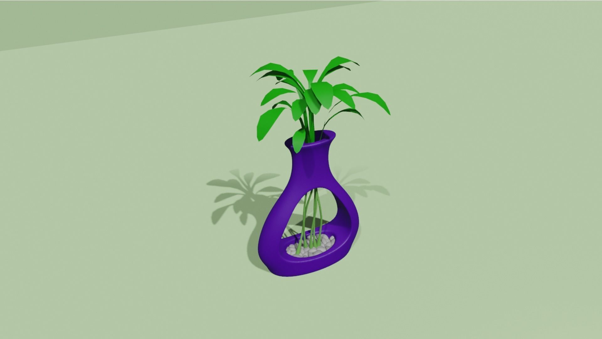 Empty Vases 01 - Modern Plant Vase - STL Printable 3D print model_5