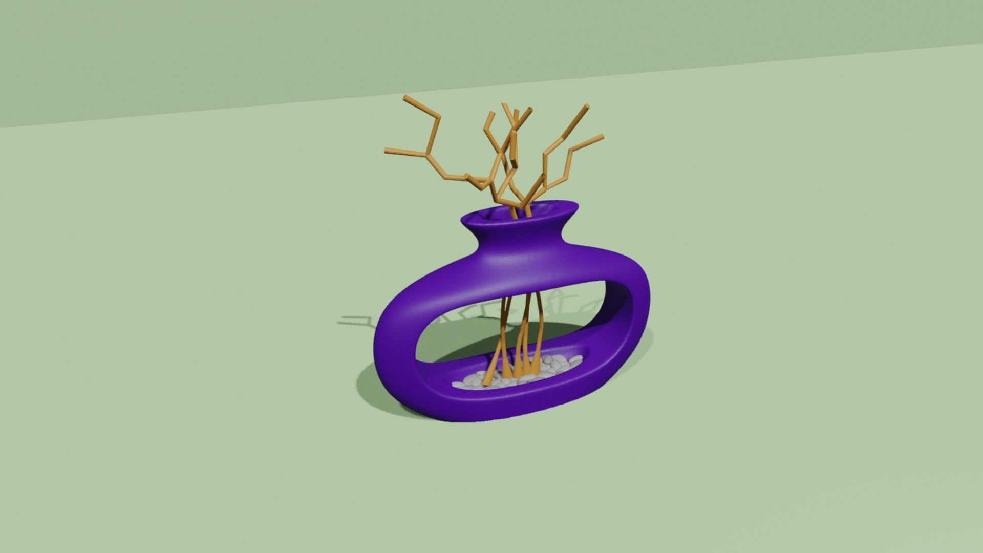 Empty Vases 03 - Modern Plant Vase - STL Printable 3D print model_5