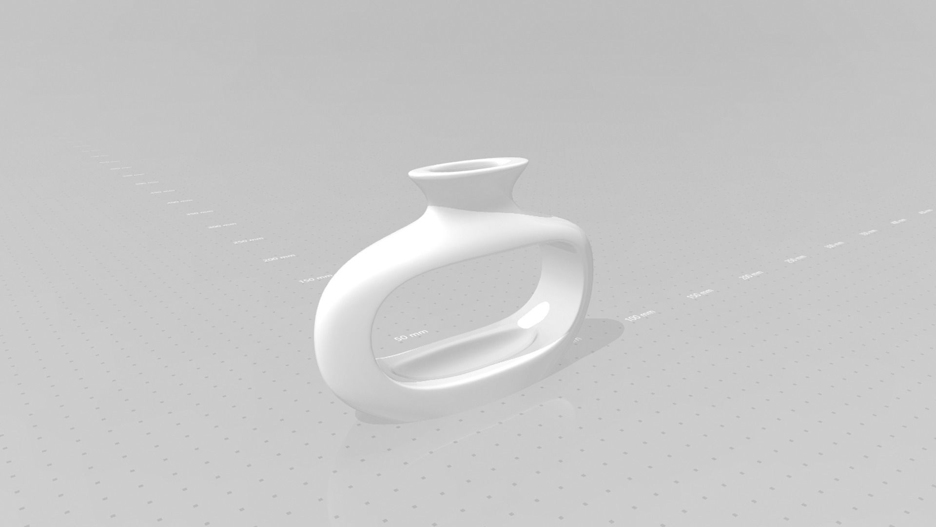 Empty Vases 03 - Modern Plant Vase - STL Printable 3D print model_8
