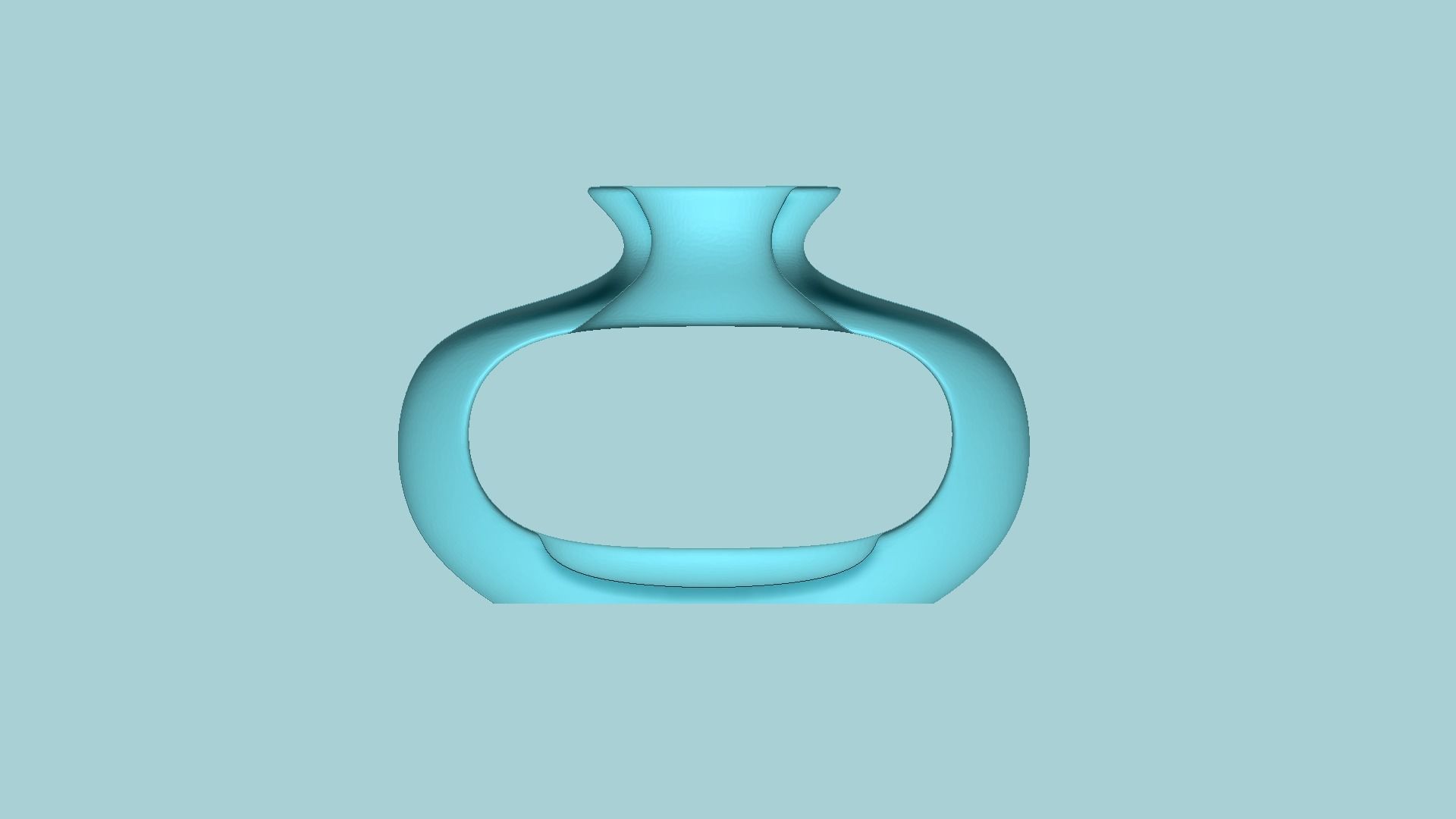 Empty Vases 03 - Modern Plant Vase - STL Printable 3D print model_13