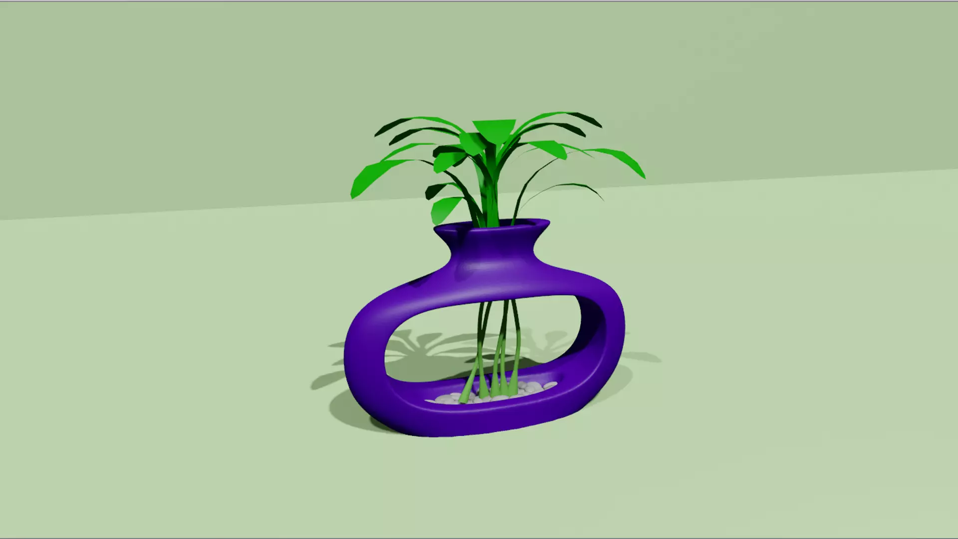 Empty Vases 03 - Modern Plant Vase - STL Printable 3D print model_0