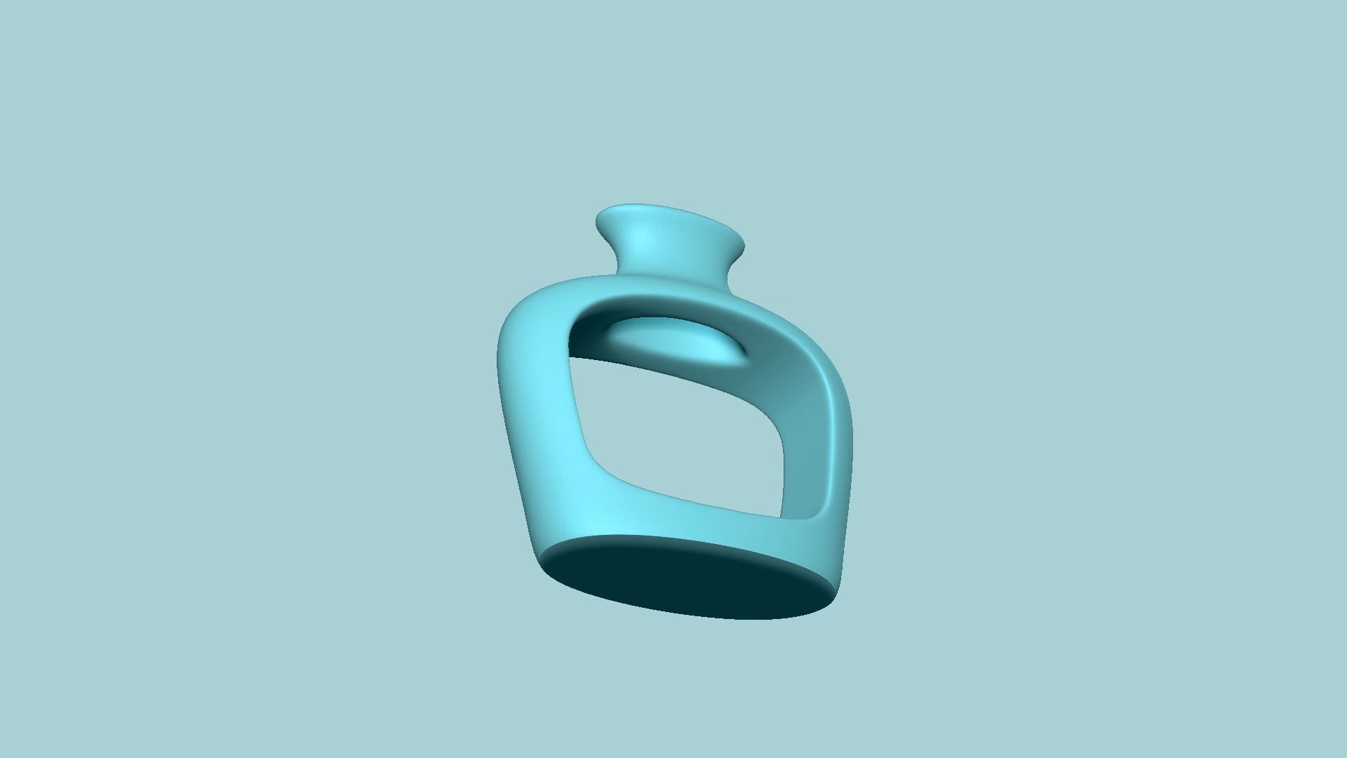 Empty Vases 04 - Modern Plant Vase - STL Printable 3D print model_12