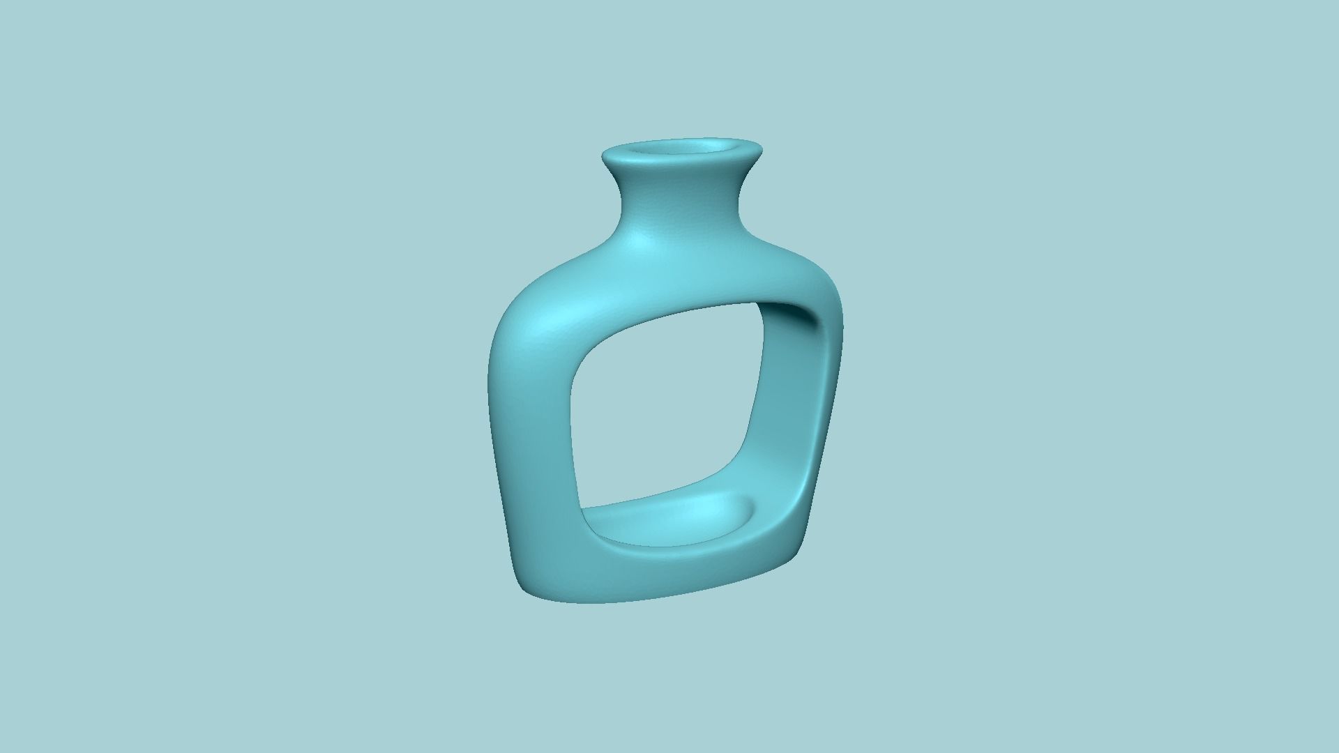 Empty Vases 04 - Modern Plant Vase - STL Printable 3D print model_1