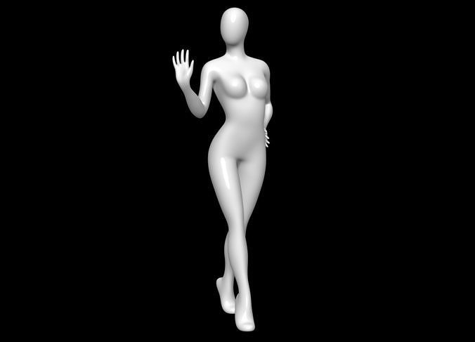 Mannequin Female 3D model