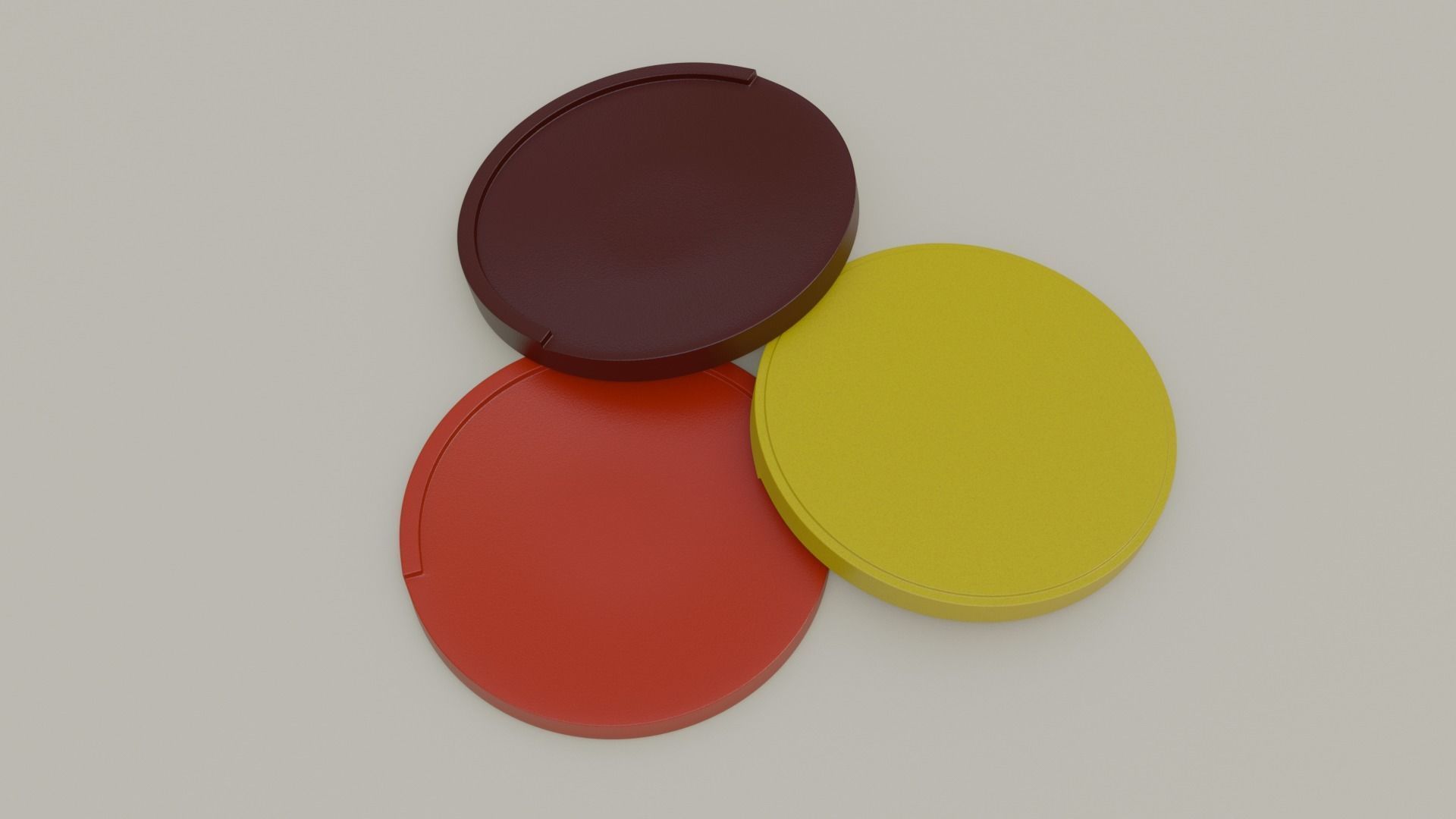 Cup Coaster 3D print model_1