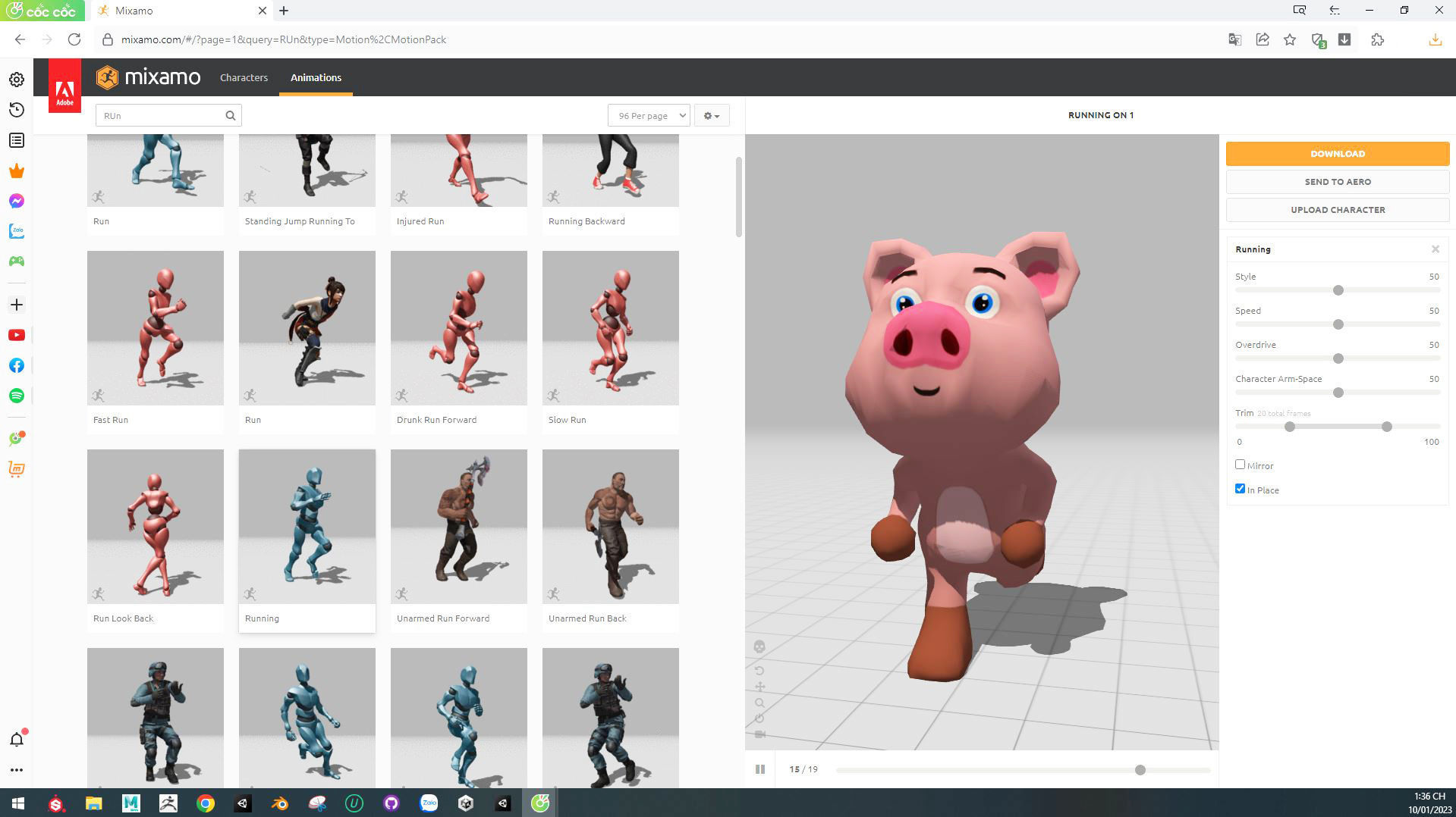 Farm Animals Friends Cartoon 3D Pack 1 3D Model Collection_9