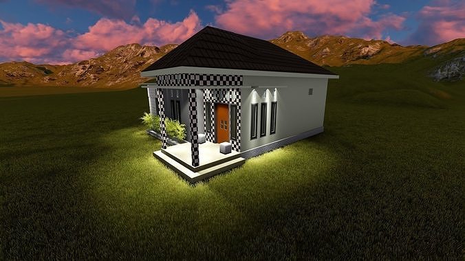 building tropis klasik 3D model