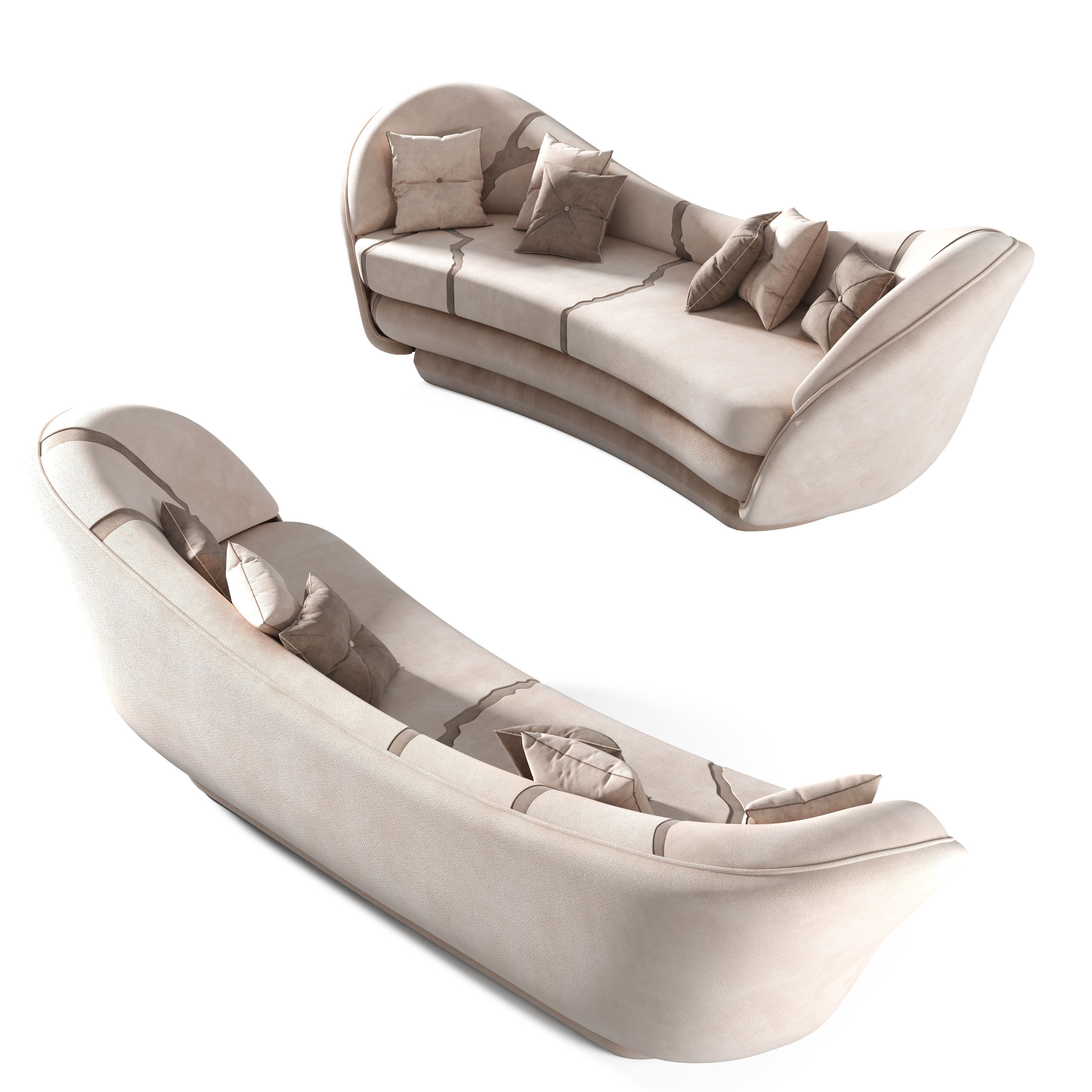 Wonatti Manarola Sofa 3D model_4