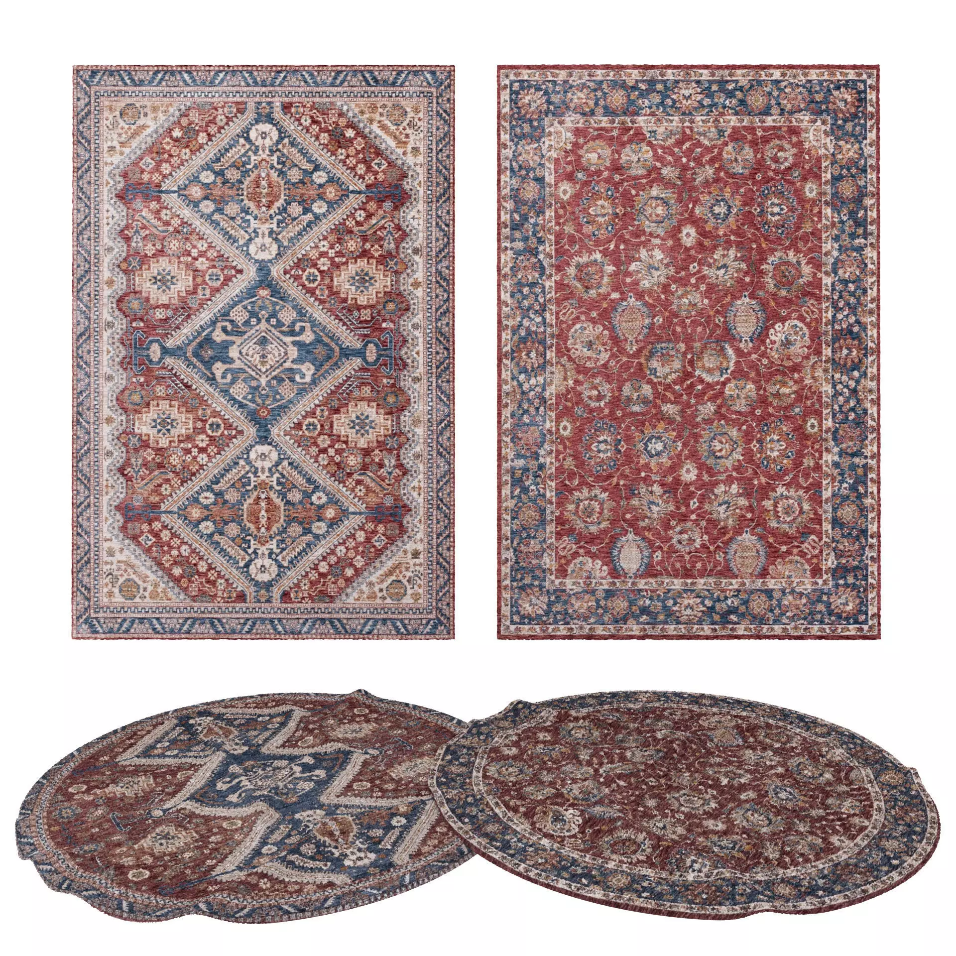 Rugs No 822 Low-poly 3D model