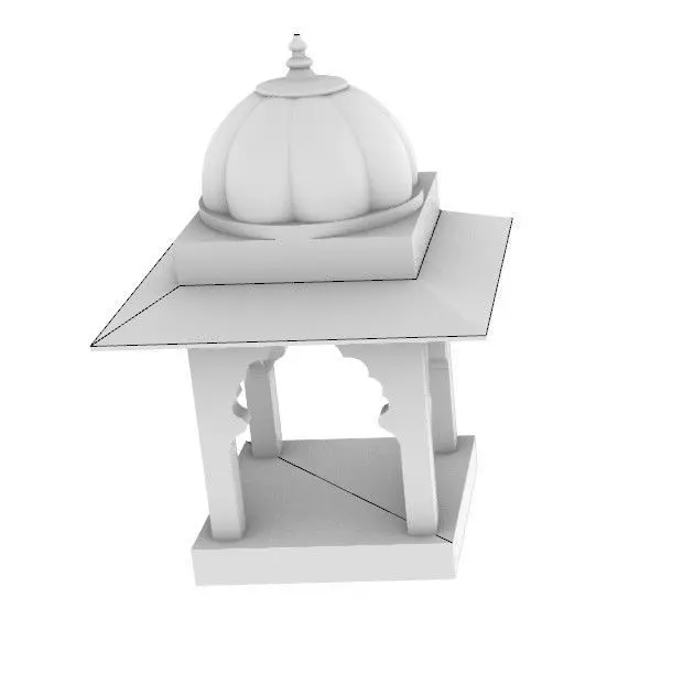 RAJASTHAN VERNACULAR CHATRI 3D print model