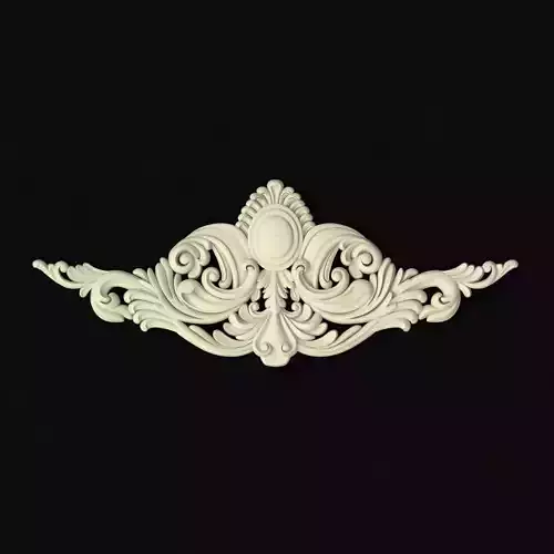 Central decor ornament for furniture