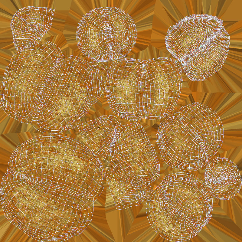 3D Cornflakes 3D model_8