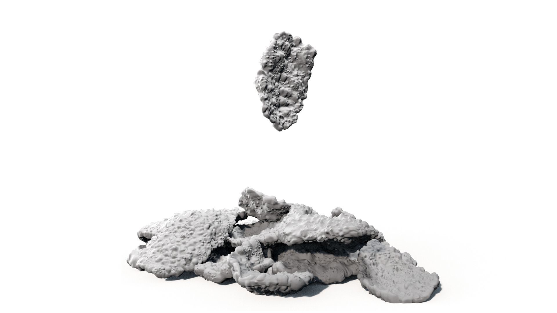 3D Cornflakes 3D model_11