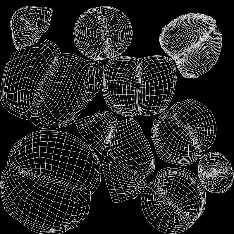 3D Cornflakes 3D model_7