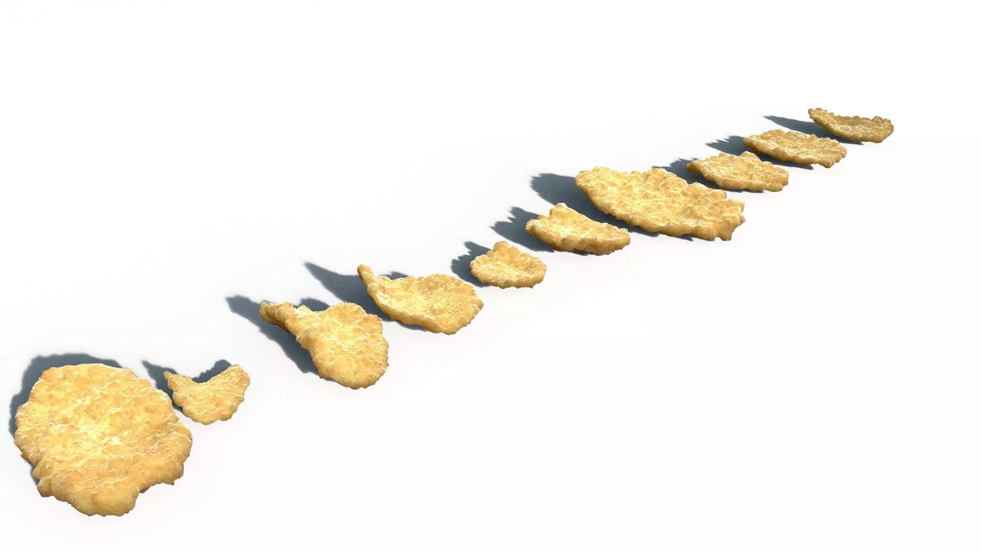 3D Cornflakes 3D model_0