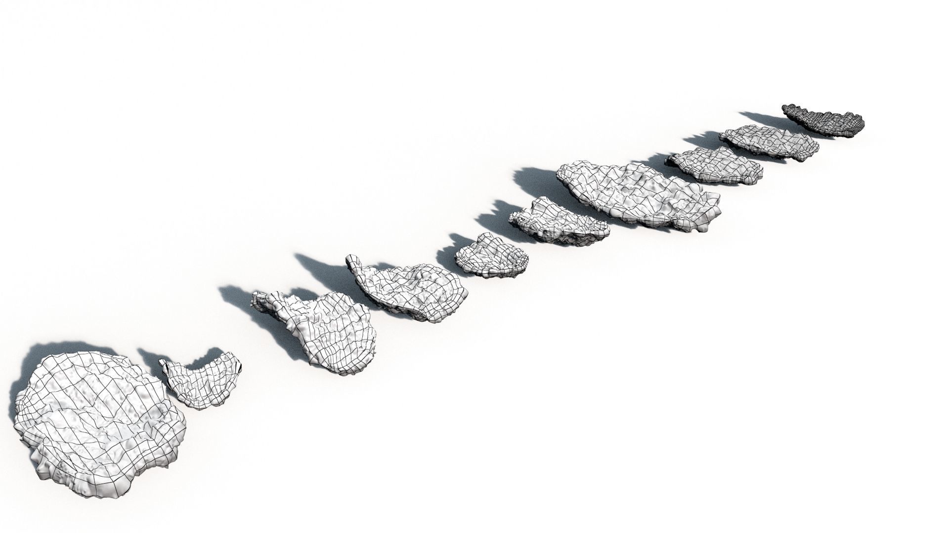 3D Cornflakes 3D model_9