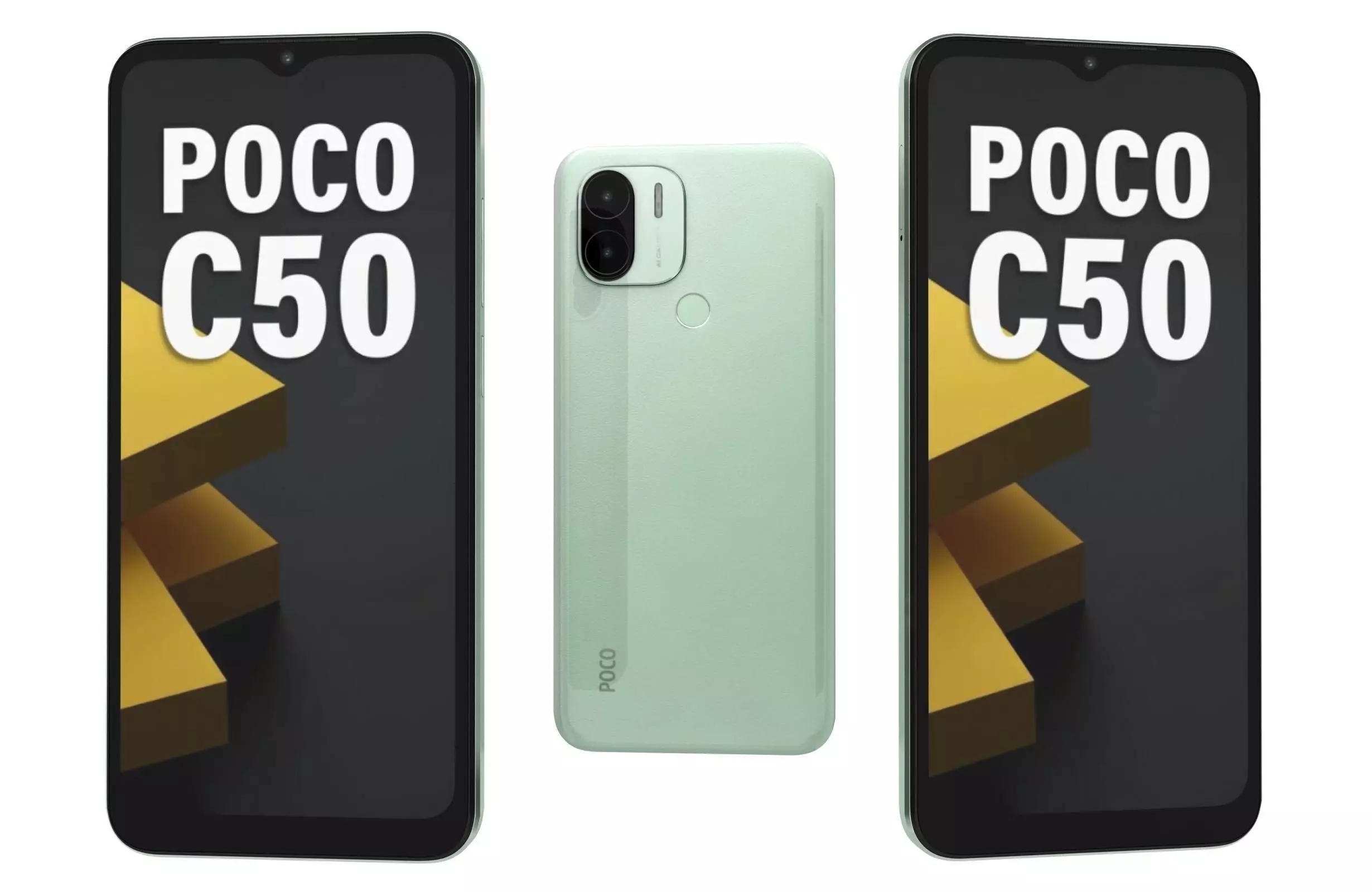 Xiaomi Poco C50 Green 3D model