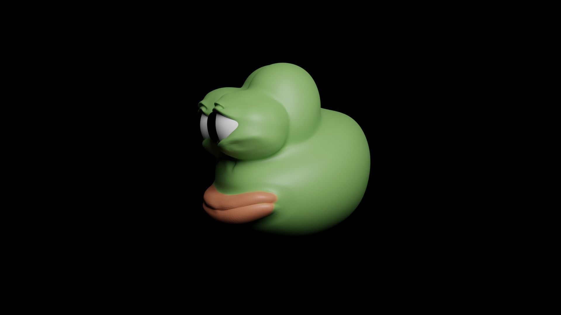Pepe 3D Model frog 3D model_3
