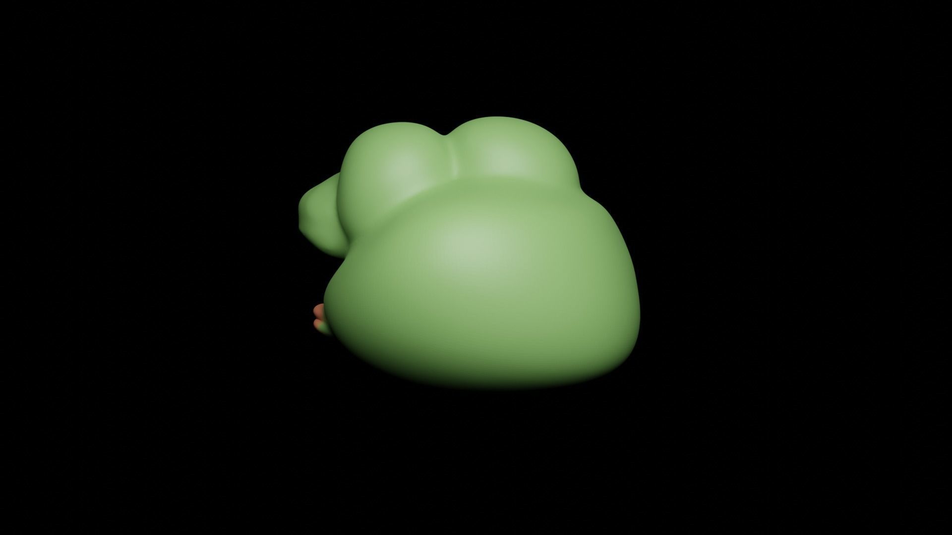 Pepe 3D Model frog 3D model_2