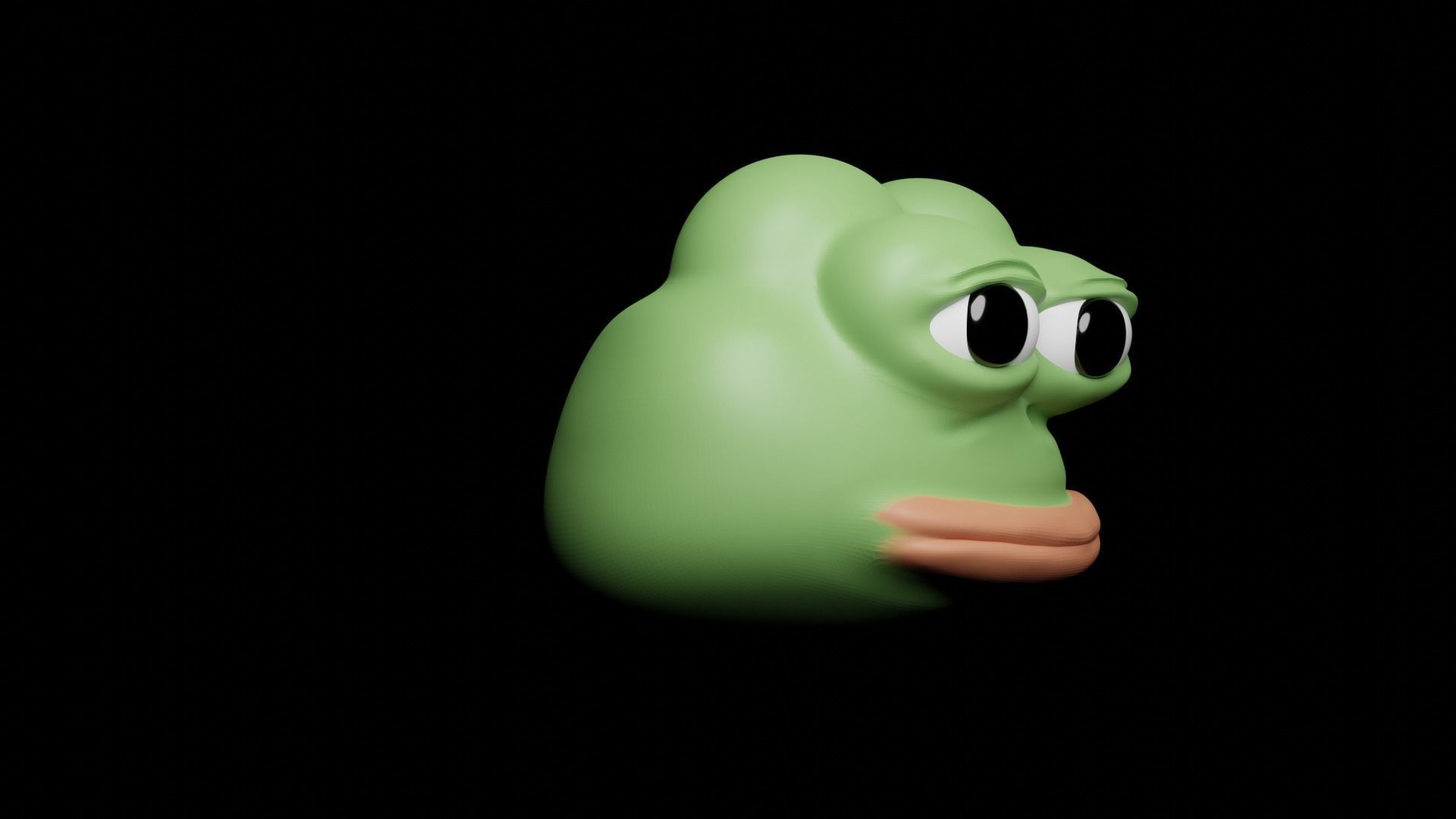 Pepe 3D Model frog 3D model_1
