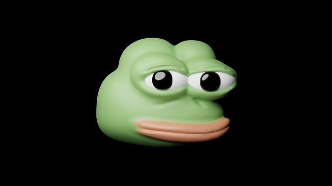Pepe 3D Model frog 3D model