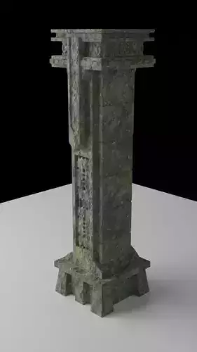 Indian style pillar 