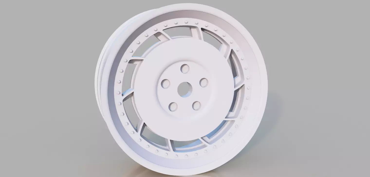 1 10 RC HEX 12mm 3P Salad Shooter Inspired Wheels 3D print model_0