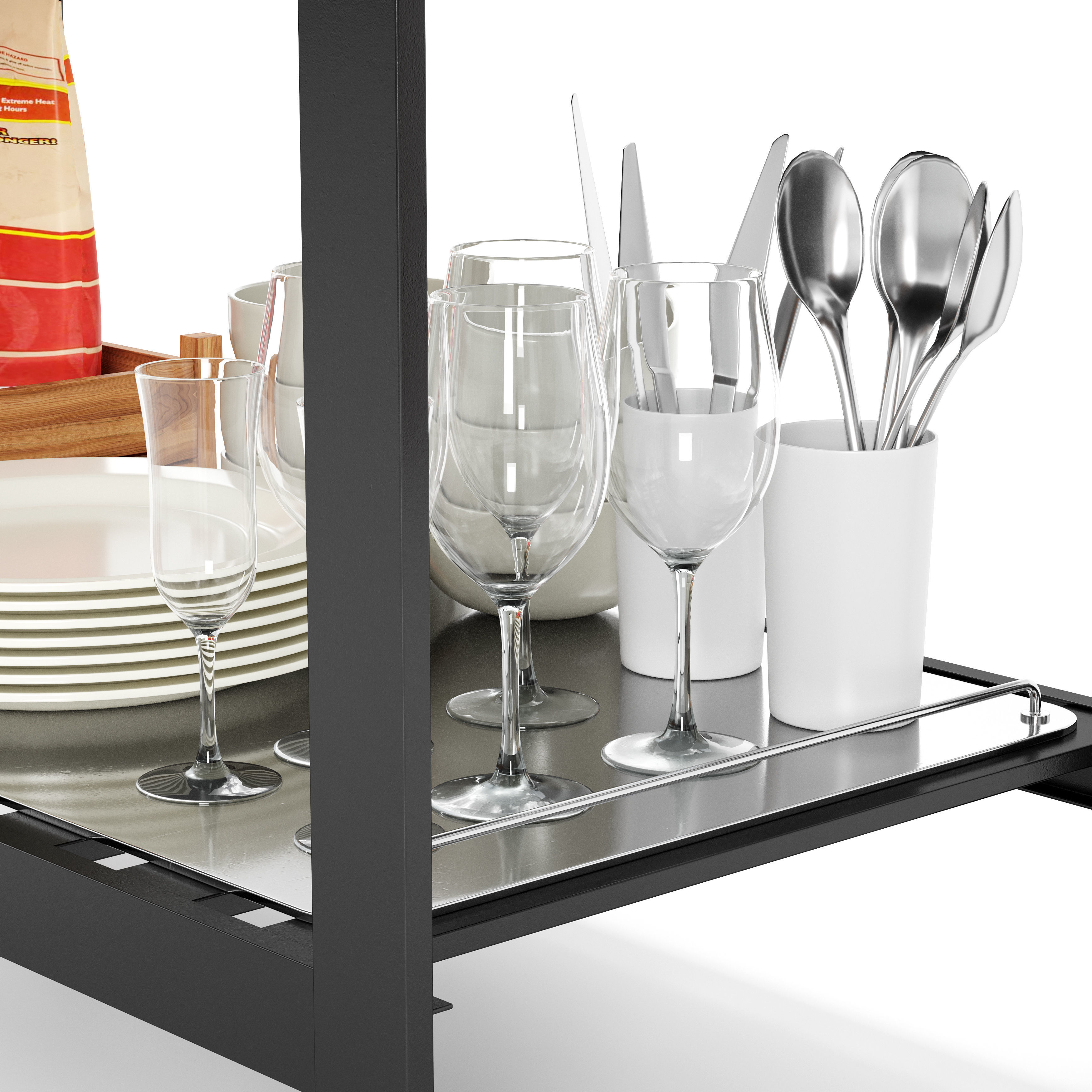 Barbecue 17 3D model_2