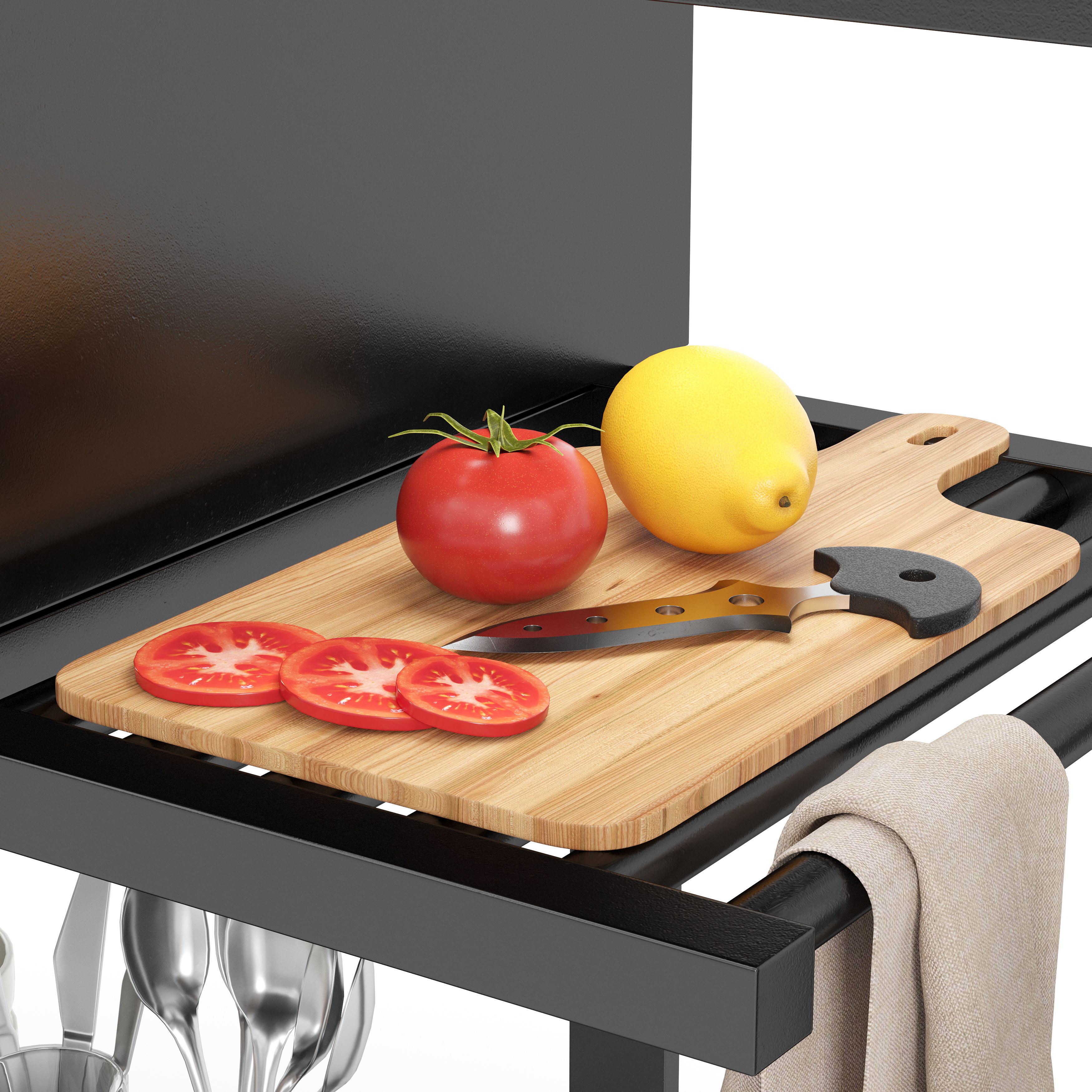 Barbecue 17 3D model_3