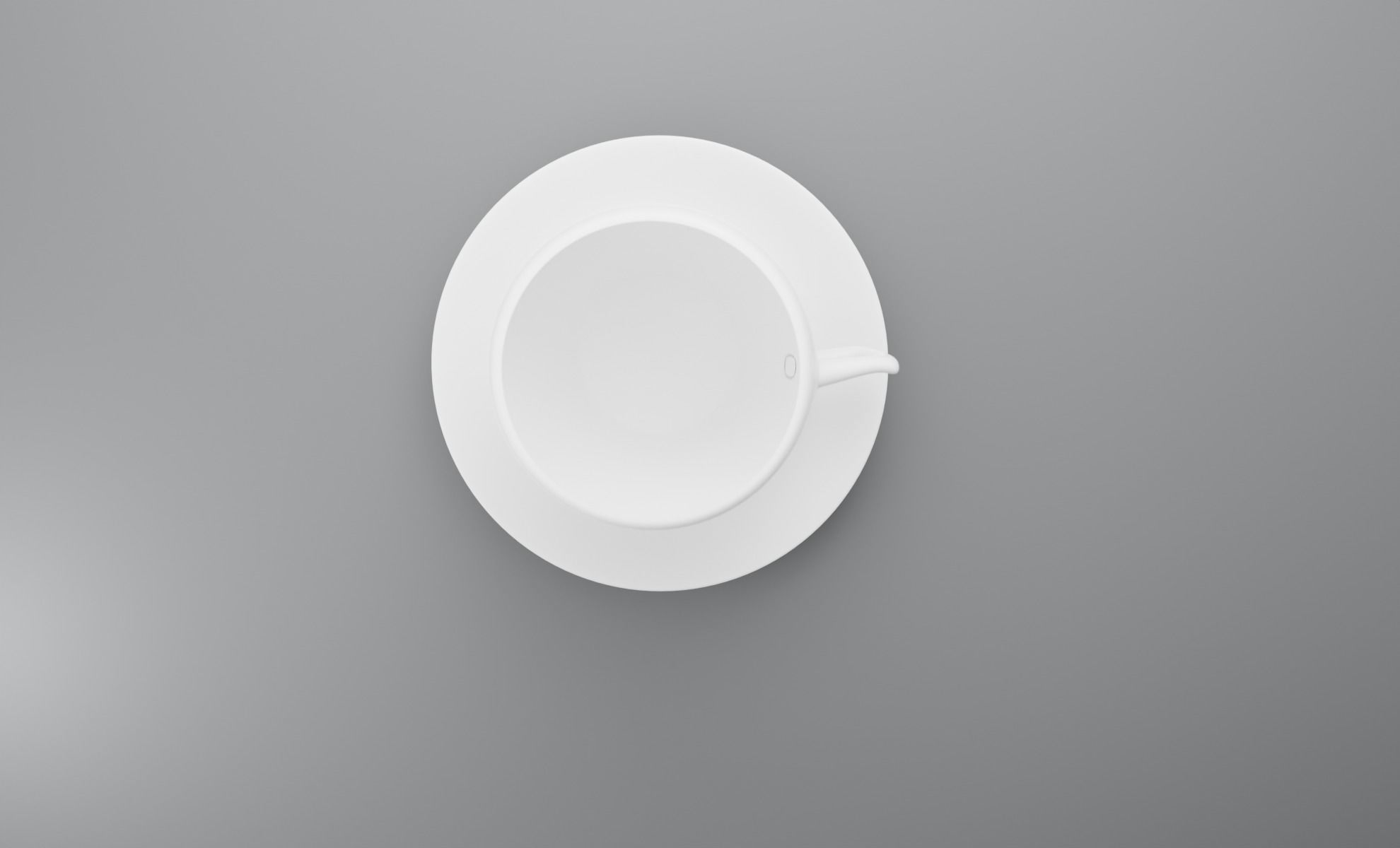 cup 3d model coffee and saucer 3D model_3