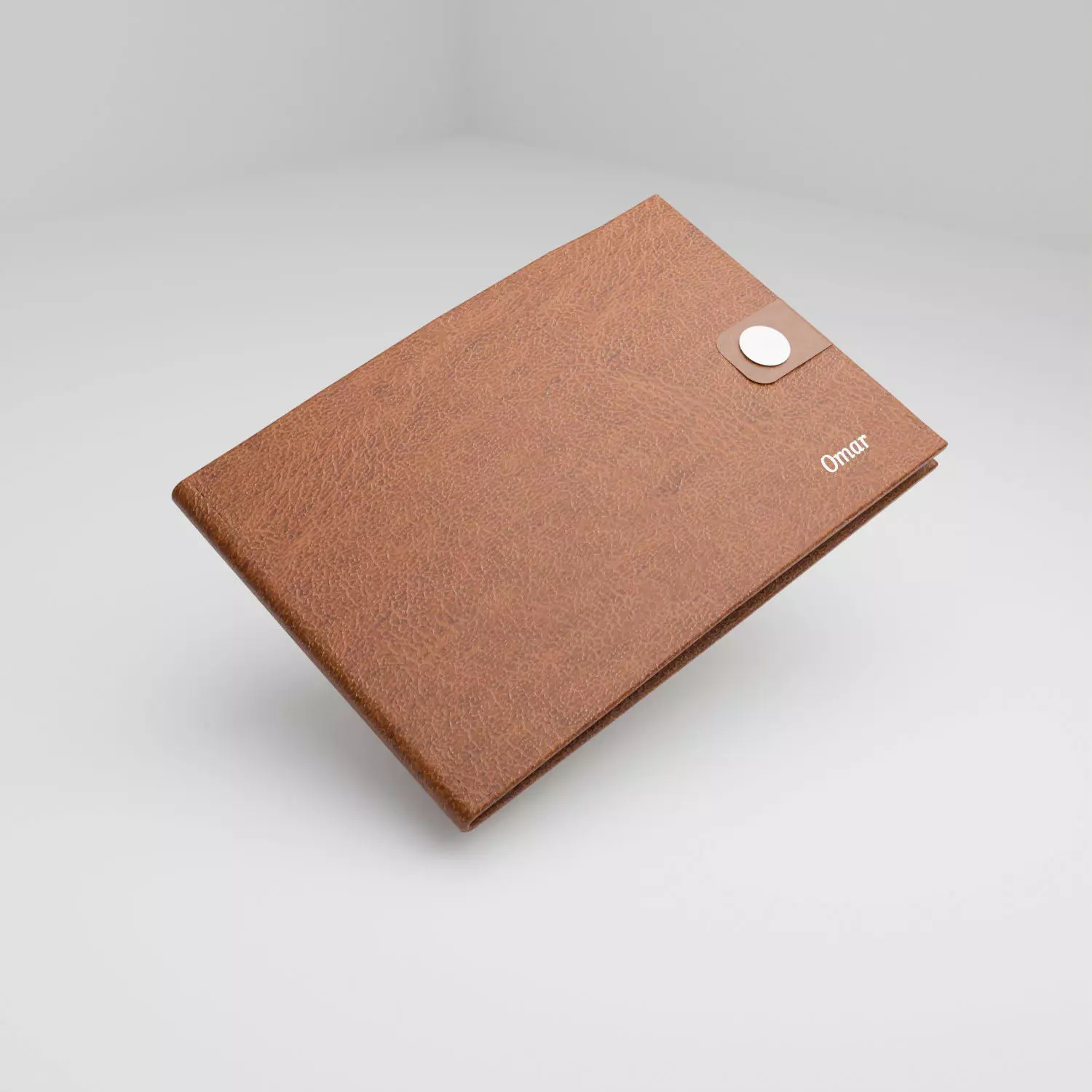 Money Wallet Purse leather wallet leather purse Free 3D model_0