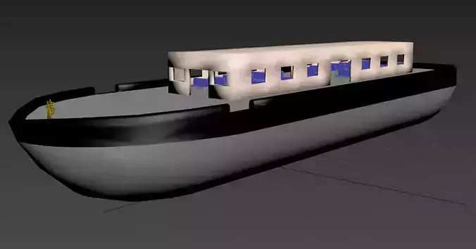 Passenger Barge Boat