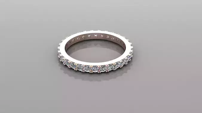 Solitare Ring Free 3D model