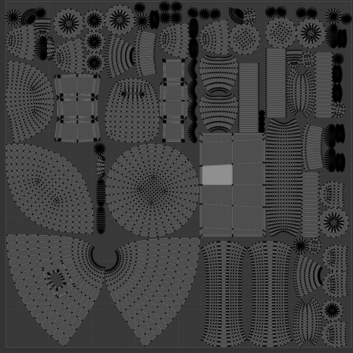 Minimal Custom Robot 1 Low-poly 3D model_16