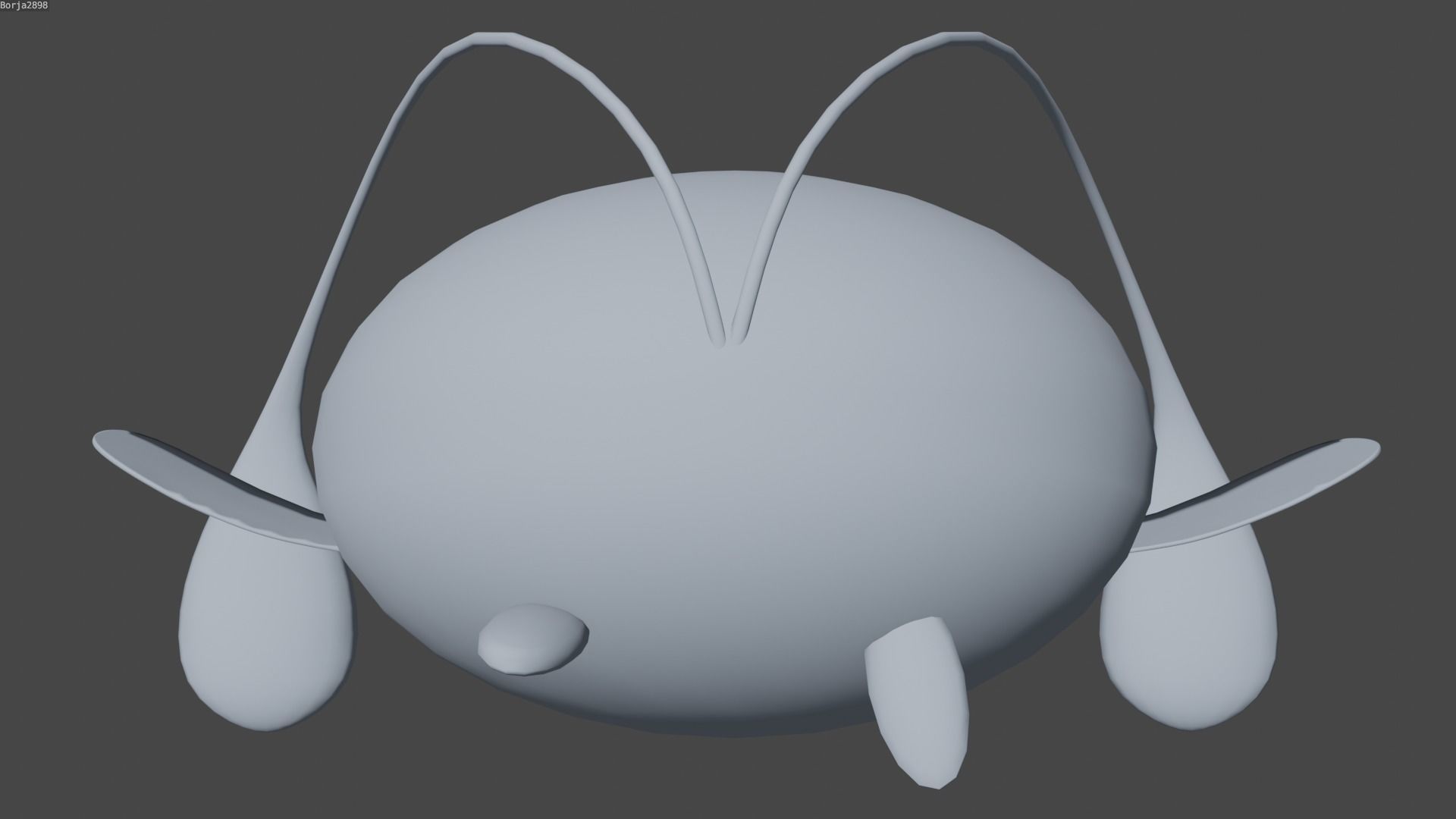 Pokemon Chinchou and Shiny Version rigged Low-poly 3D model_13