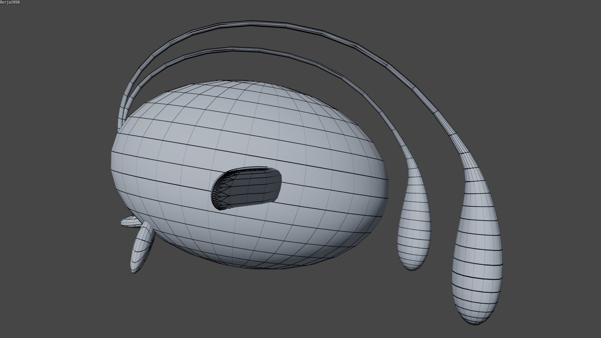 Pokemon Chinchou and Shiny Version rigged Low-poly 3D model_11