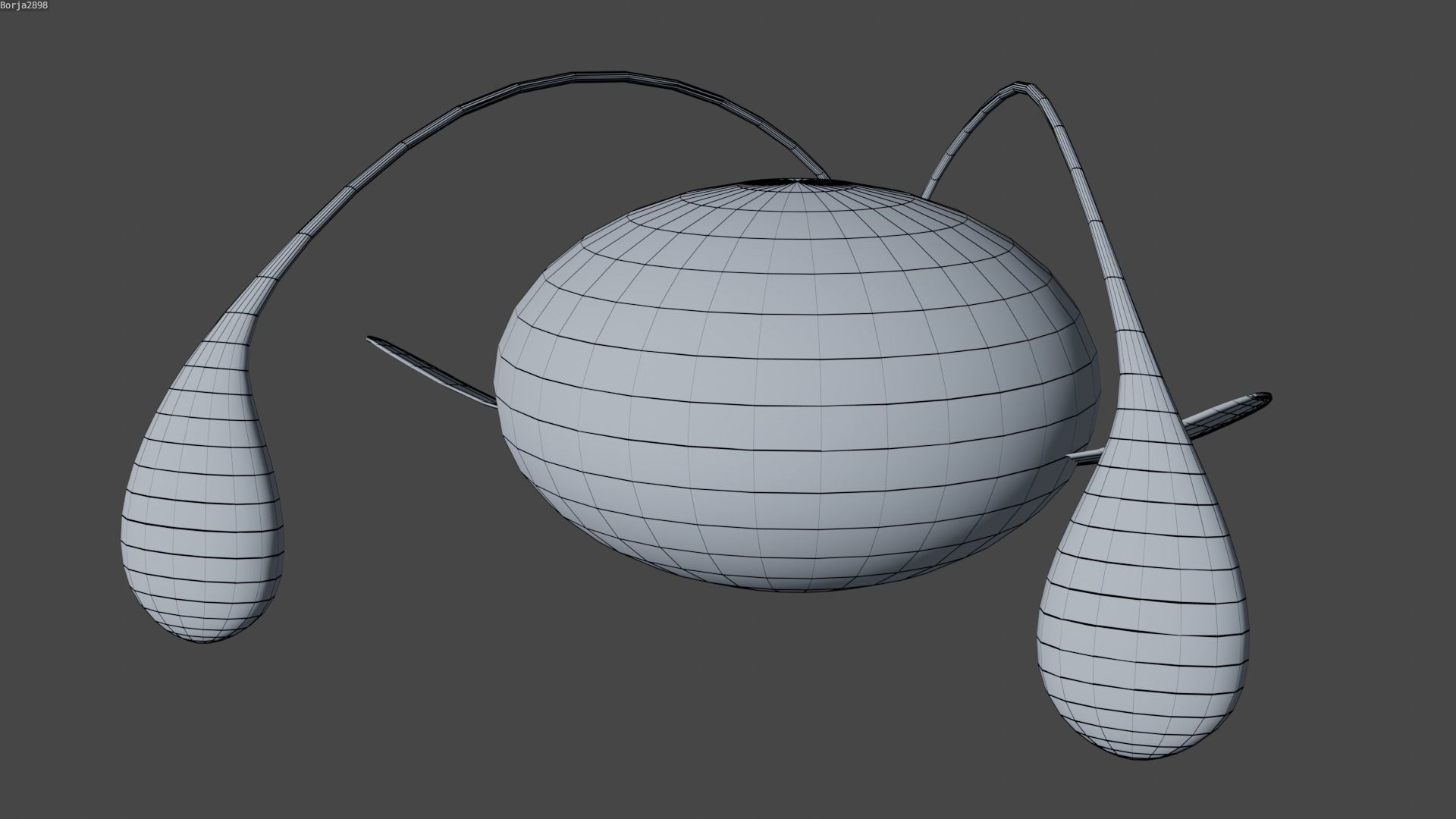 Pokemon Chinchou and Shiny Version rigged Low-poly 3D model_3