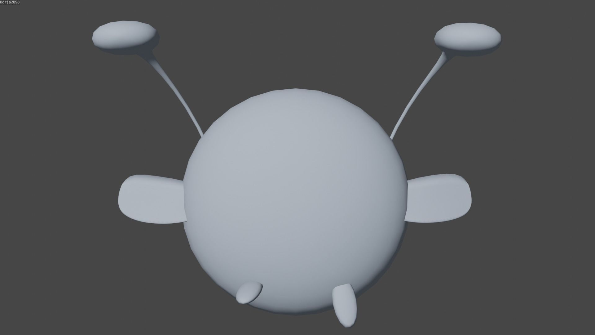 Pokemon Chinchou and Shiny Version rigged Low-poly 3D model_16