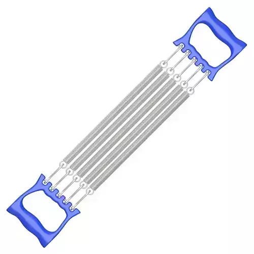 Spring Chest Expander Blue 3D model