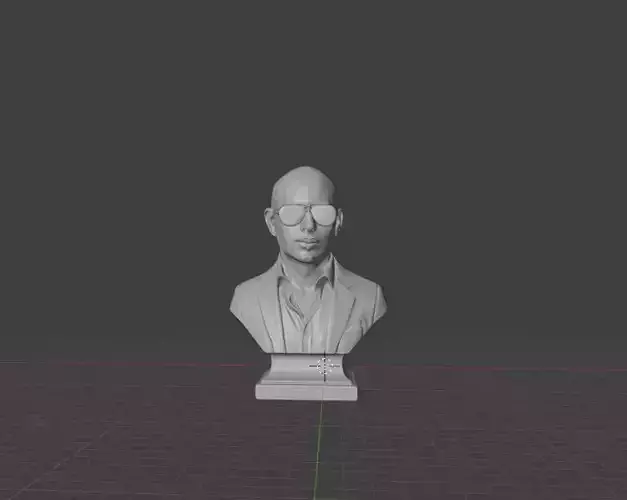 Pitbull Rapper 3D print model