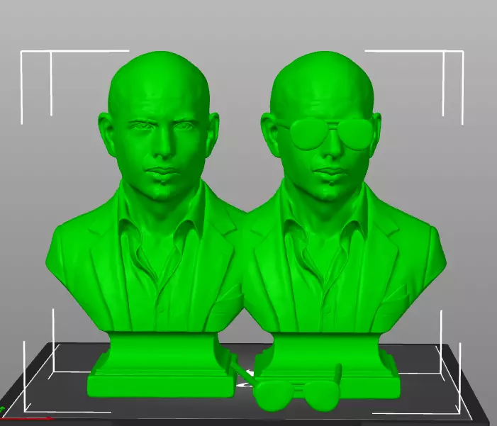 Pitbull Rapper 3D print model_22