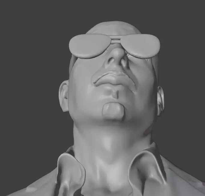 Pitbull Rapper 3D print model_15