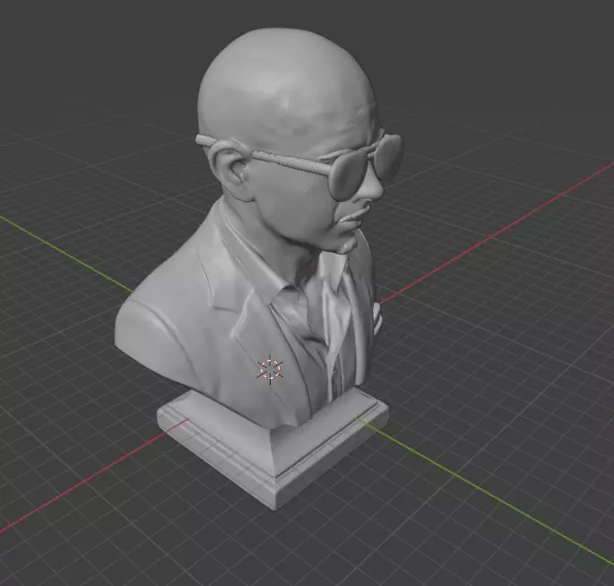 Pitbull Rapper 3D print model_28
