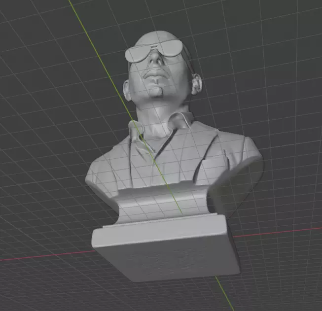 Pitbull Rapper 3D print model_7