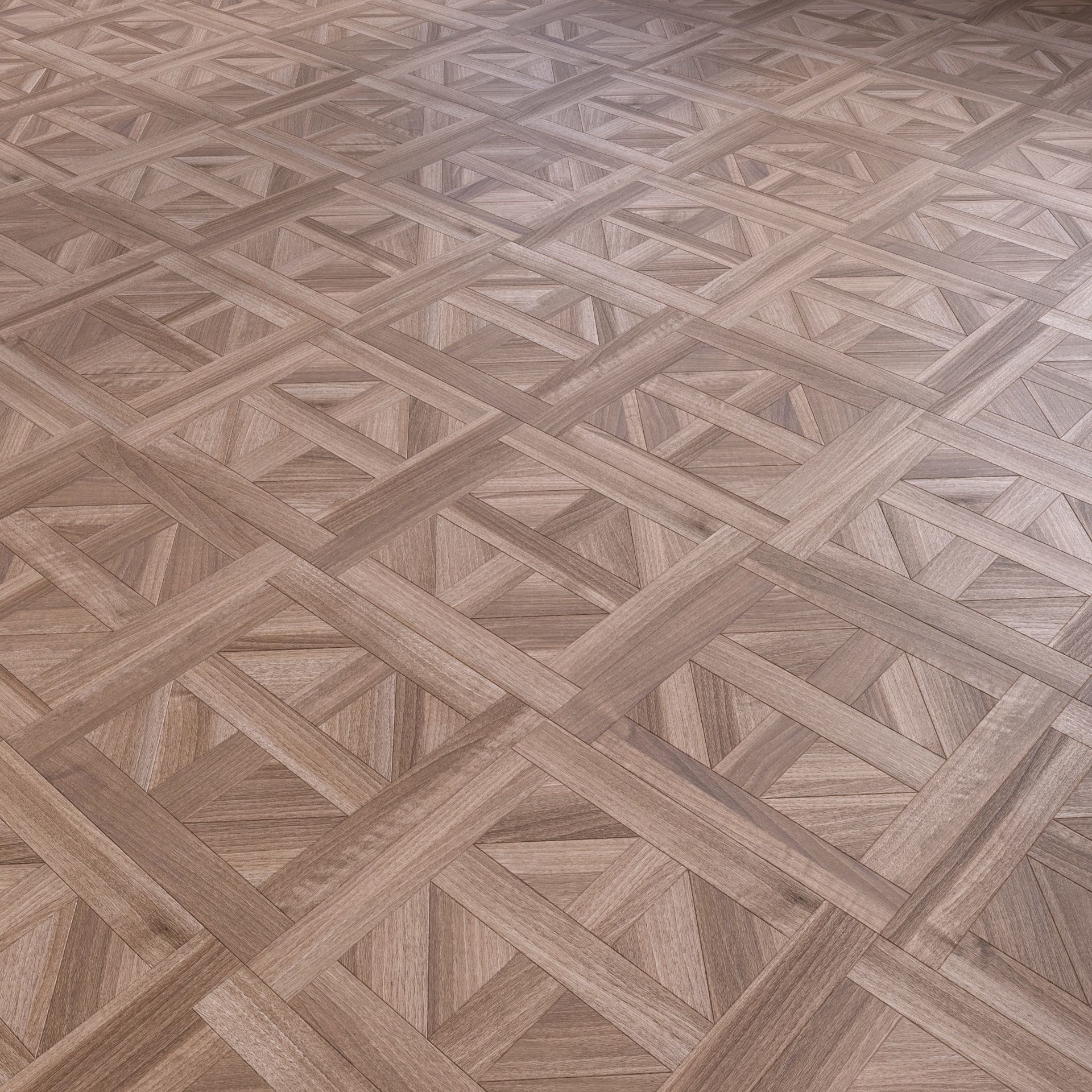 Parquet - Laminate - Wooden floor 2 in 1 Low-poly 3D model_1