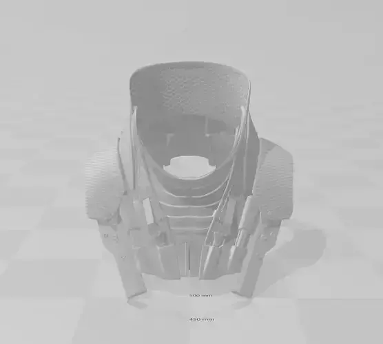 Batman Arkham Knight Neck 3D print model