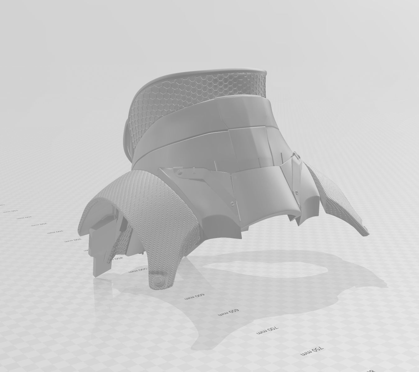 Batman Arkham Knight Neck 3D print model_2