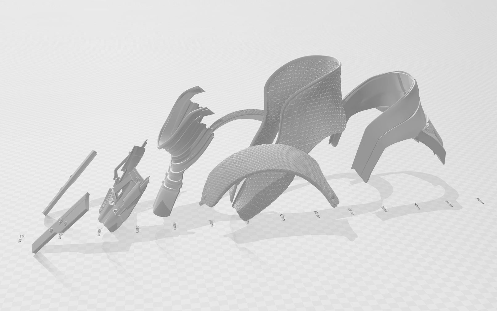 Batman Arkham Knight Neck 3D print model_4